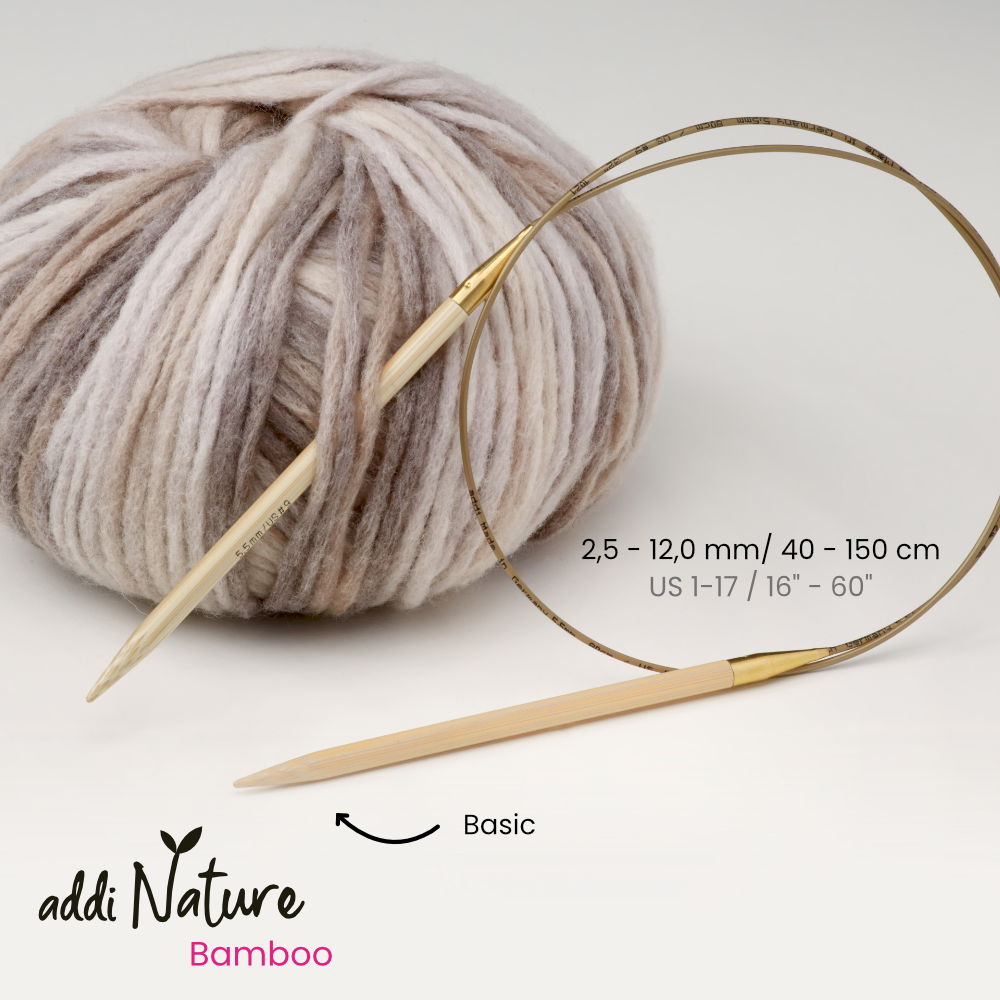 addiNature Bamboo Rundstricknadel