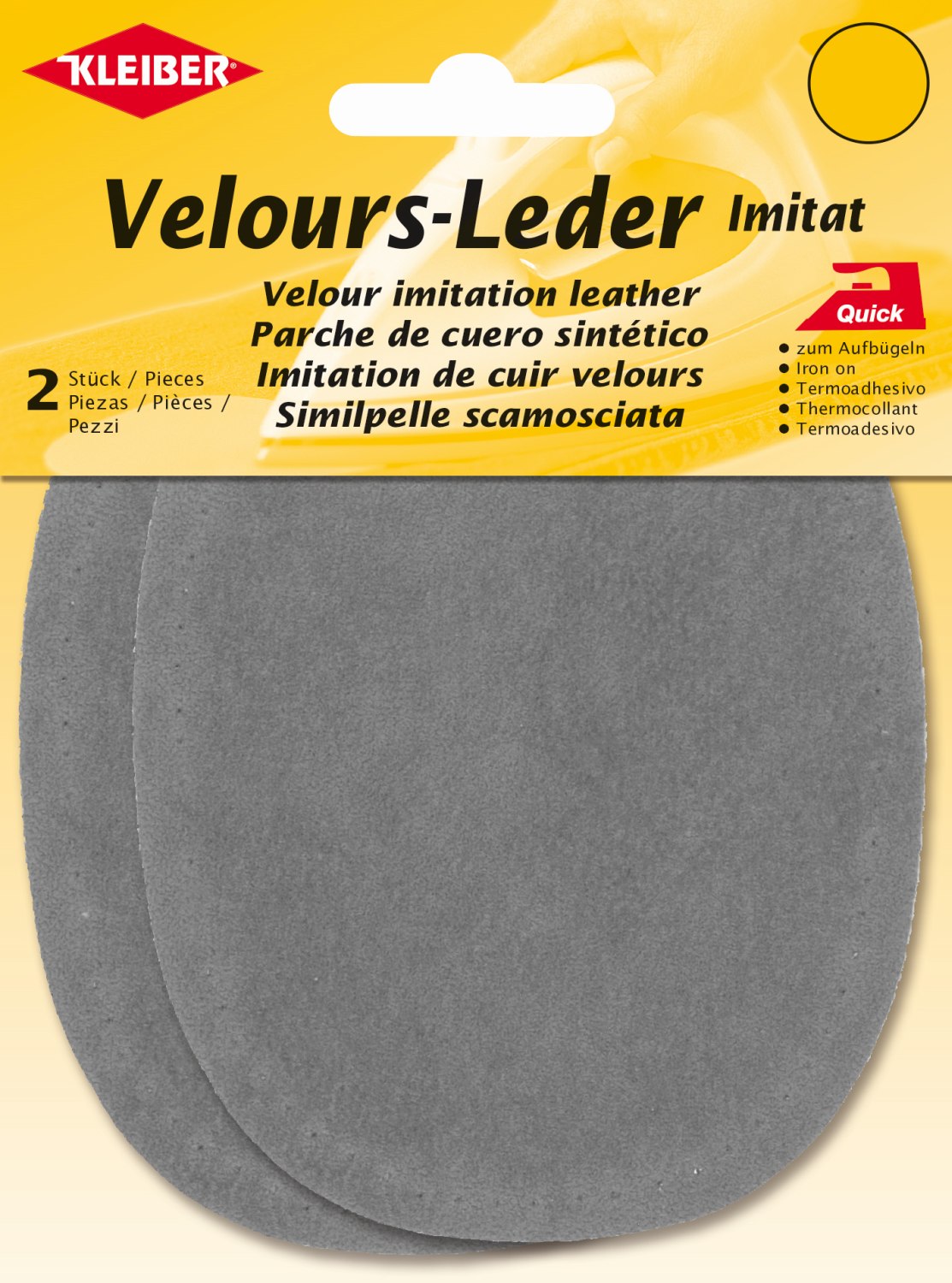 KLEIBER Velour-Leder-Imitat