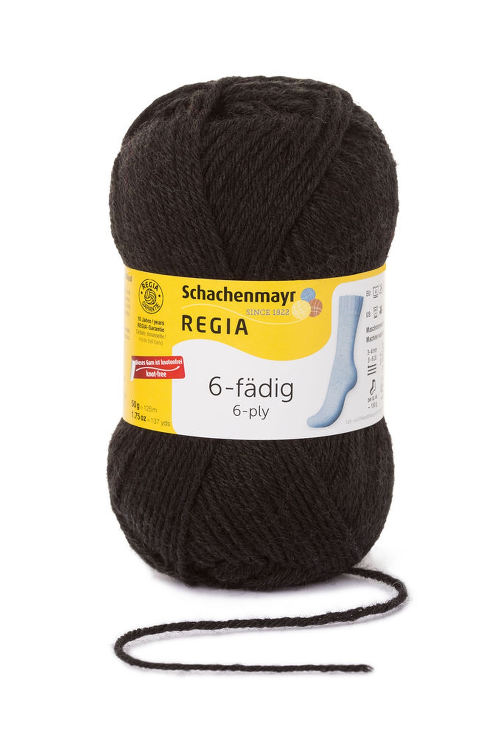 SMC Regia 6-fädig Uni 50g