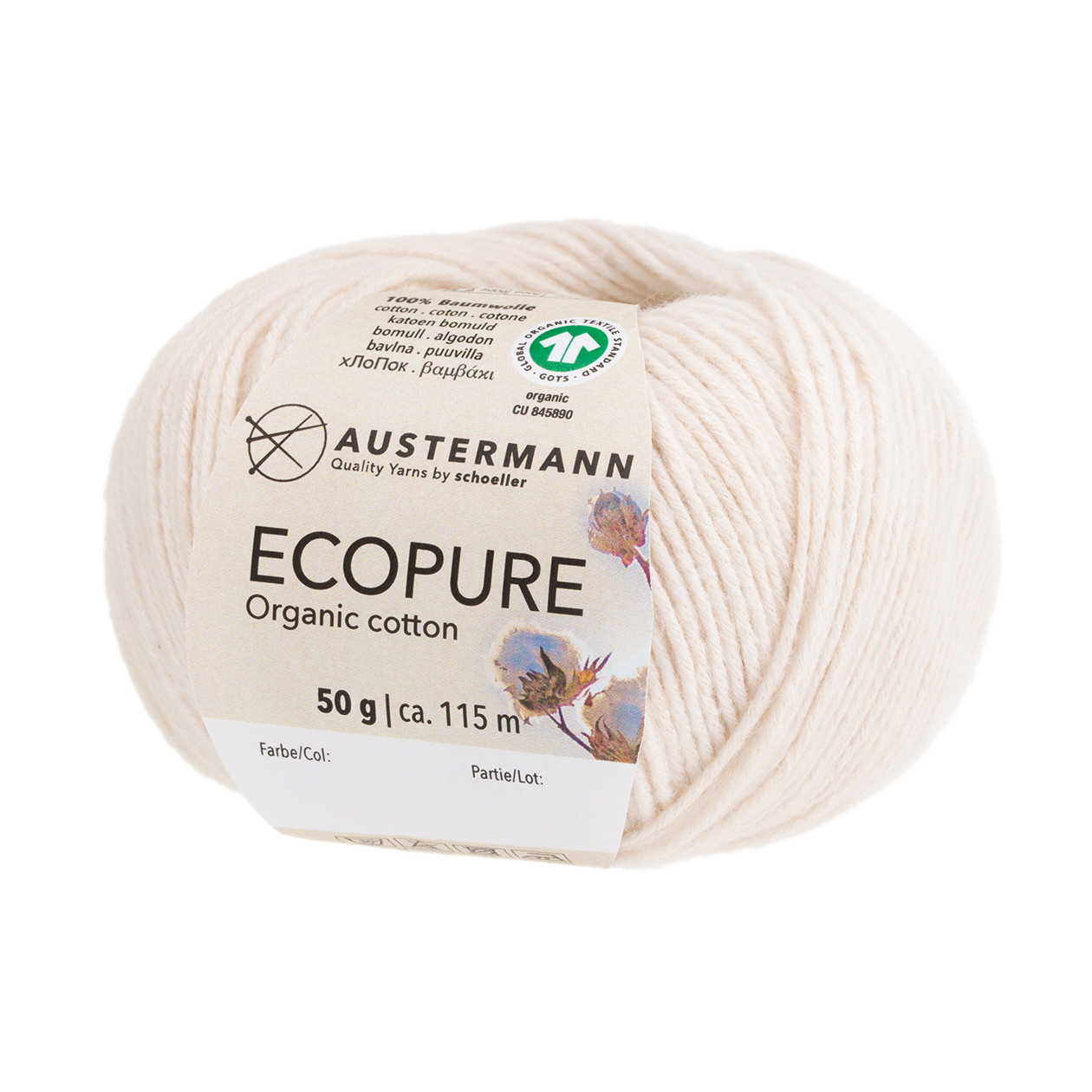 GOTS AUSTERMANN Ecopure 50g