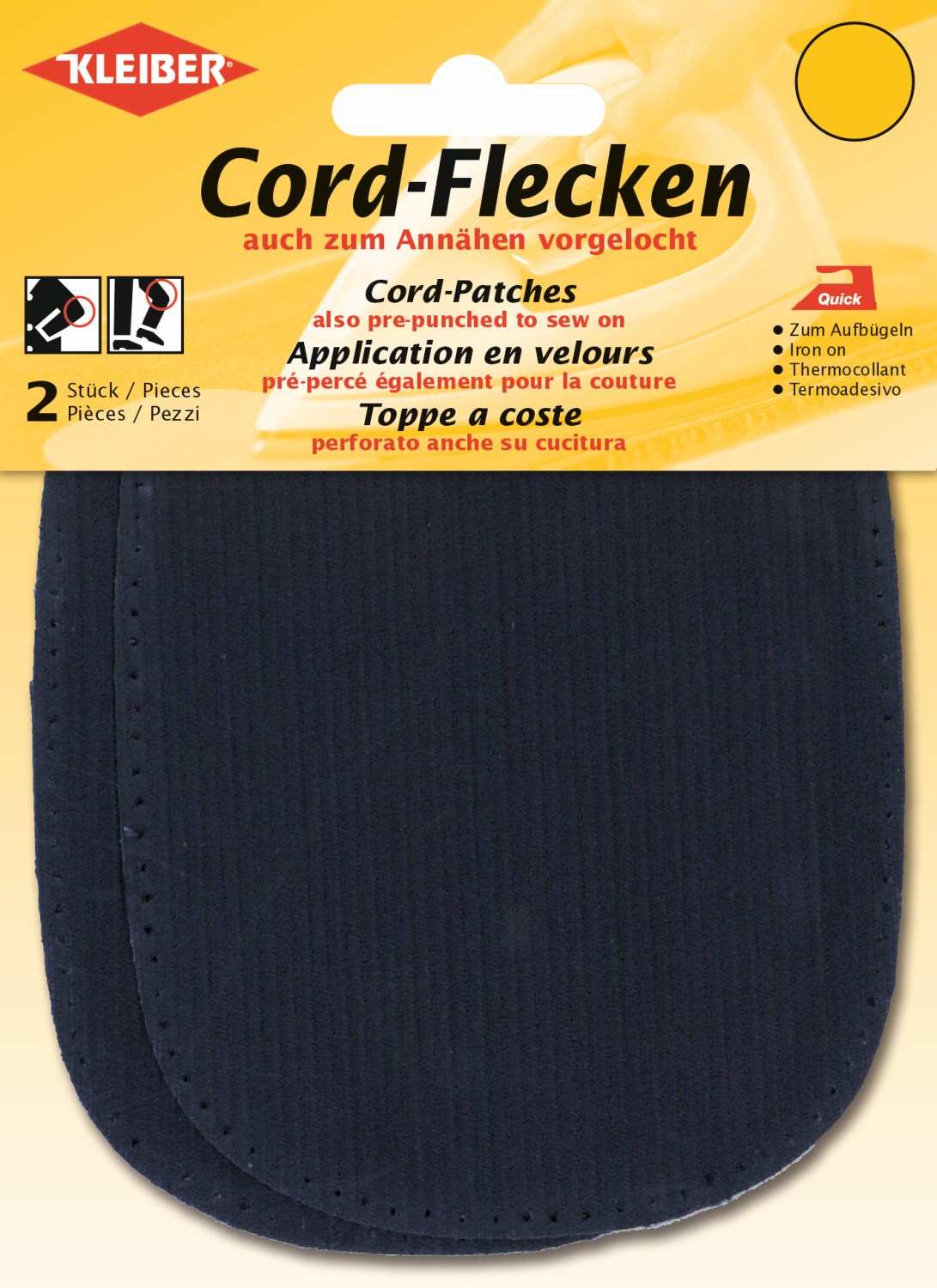 KLEIBER Cord-Flecken