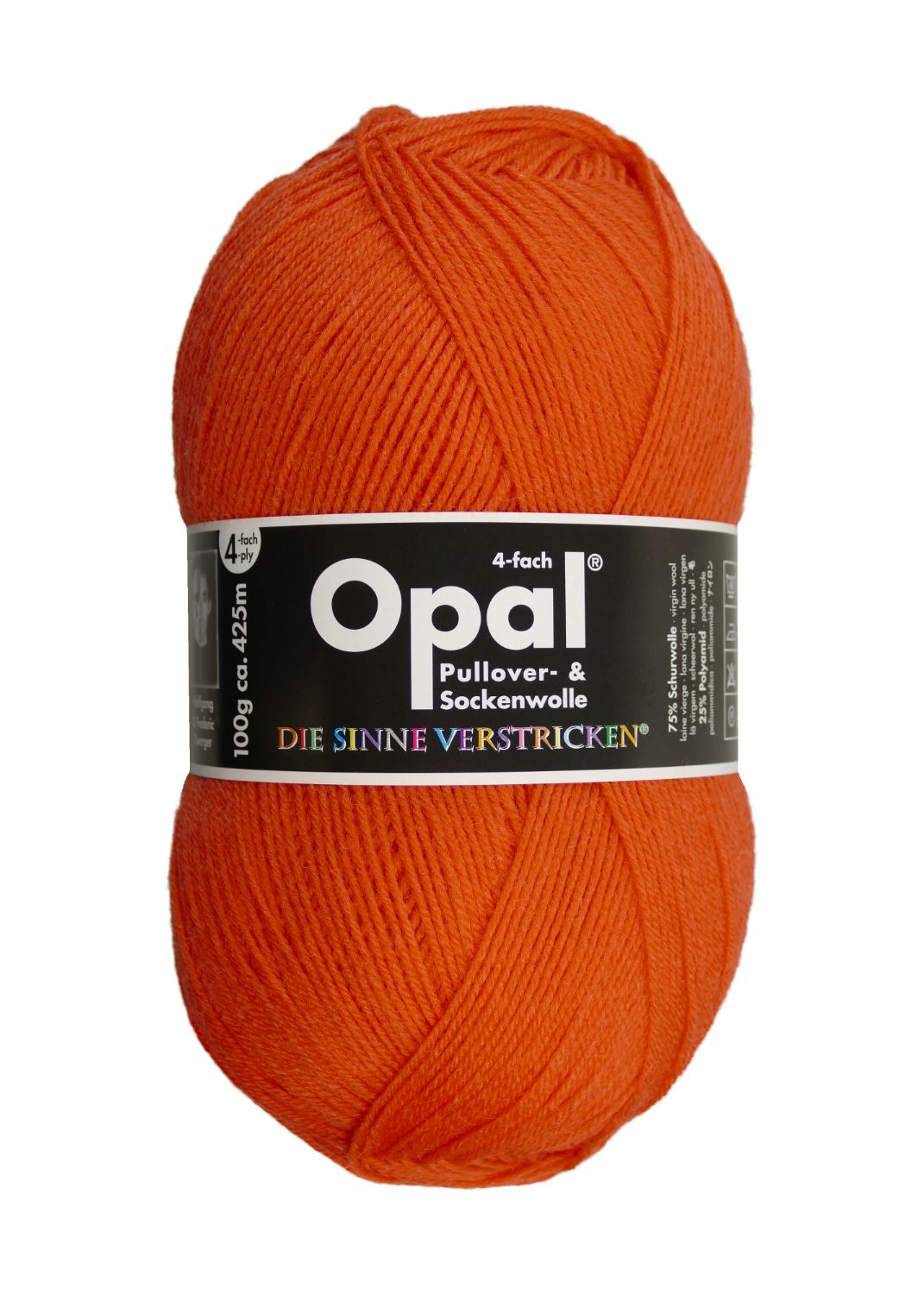 Opal 4-ply Sock Yarn, Uni Solid, 2011, Neon Grun (Neon Green)