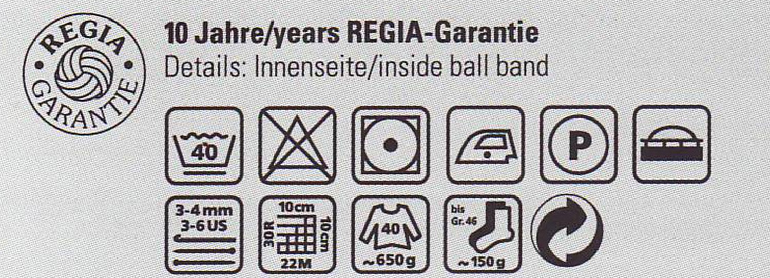 SMC Regia 6-fädig Uni 150g