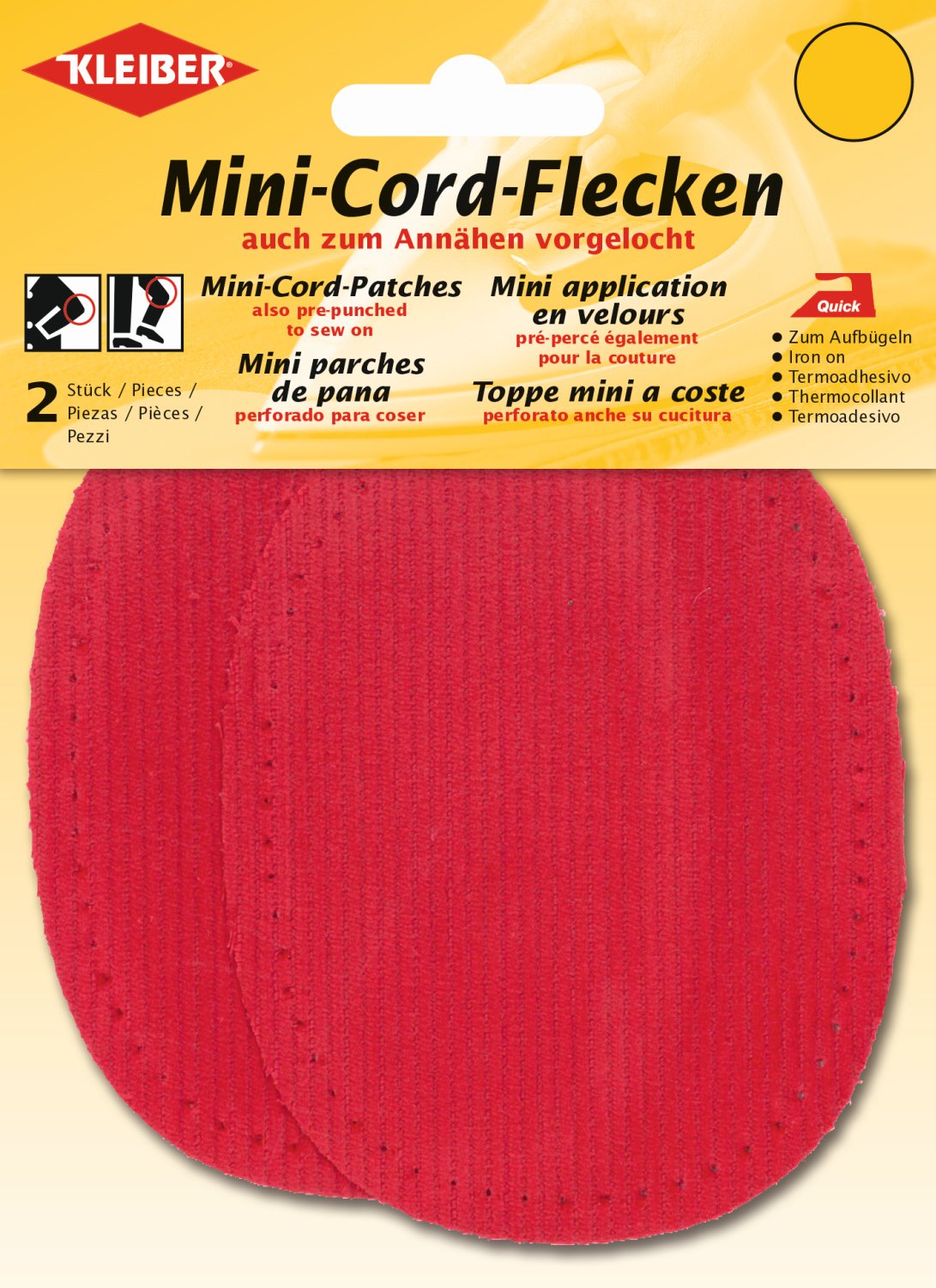 KLEIBER Mini-Cord-Flecken