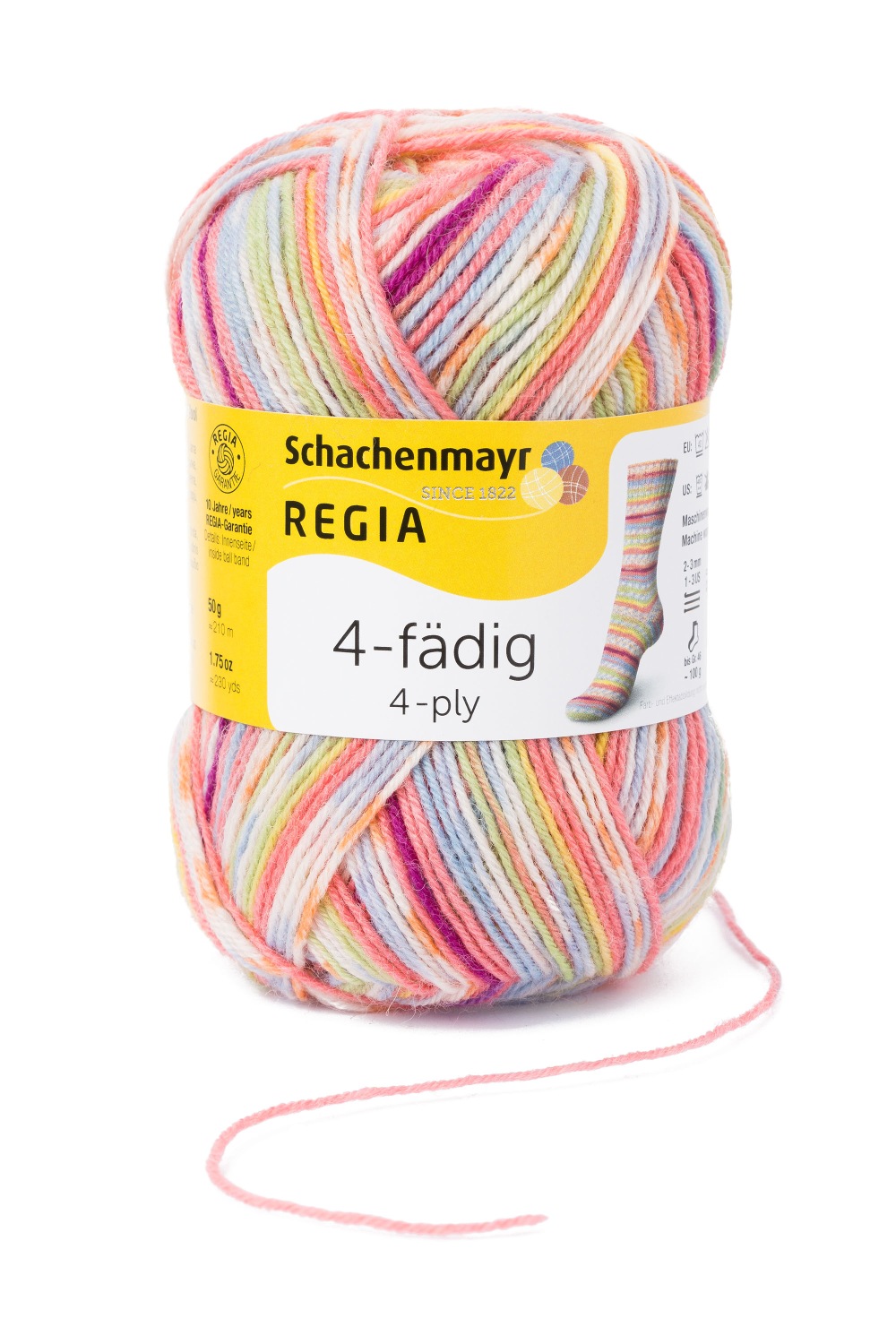 SMC Regia 4-fädig Color 50g