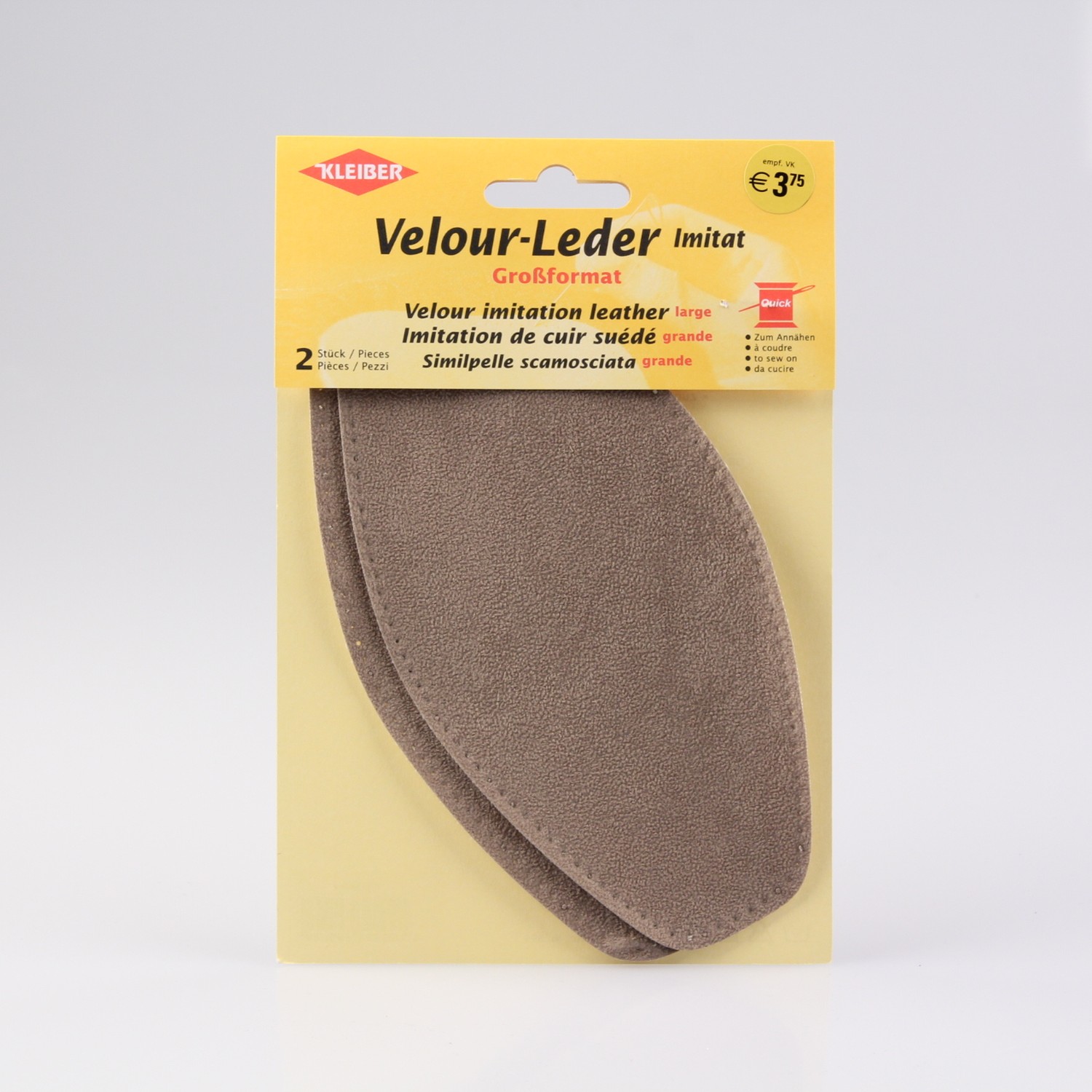 KLEIBER Velour-Leder-Imitat