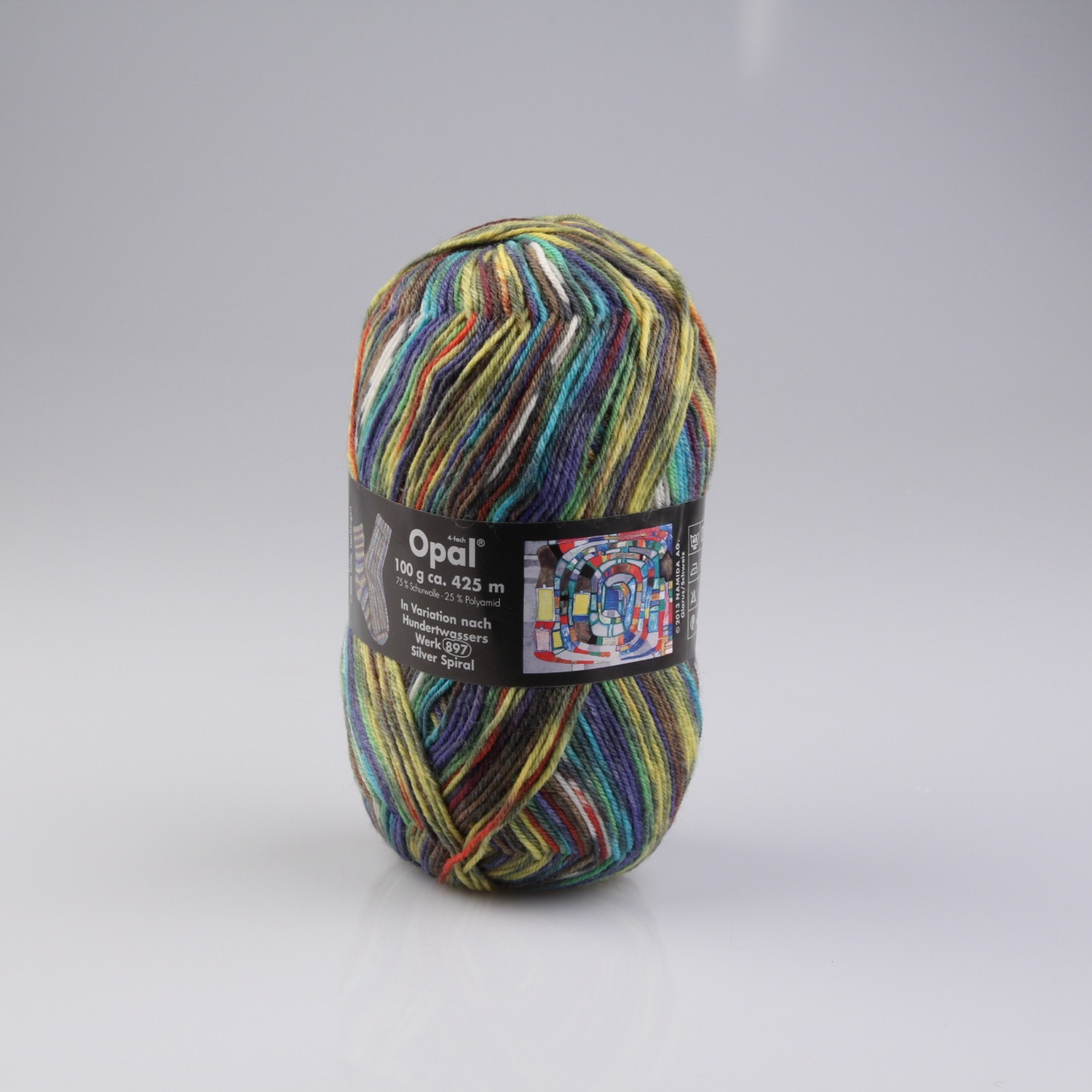 Opal Hundertwasser I 4-fach 100g