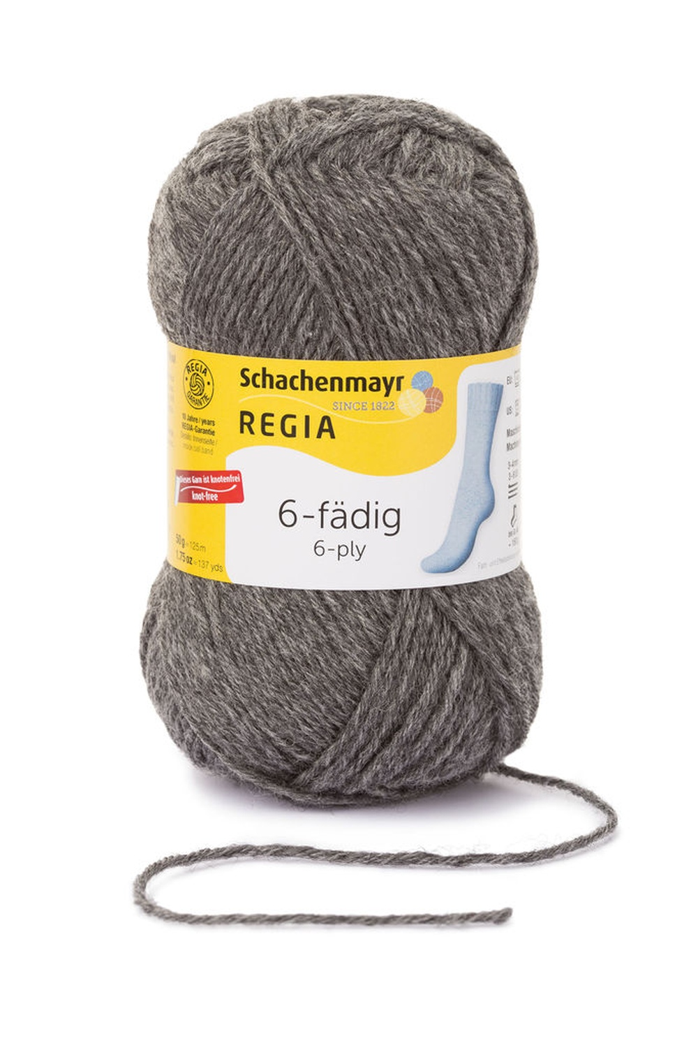 SMC Regia 6-fädig Uni 50g