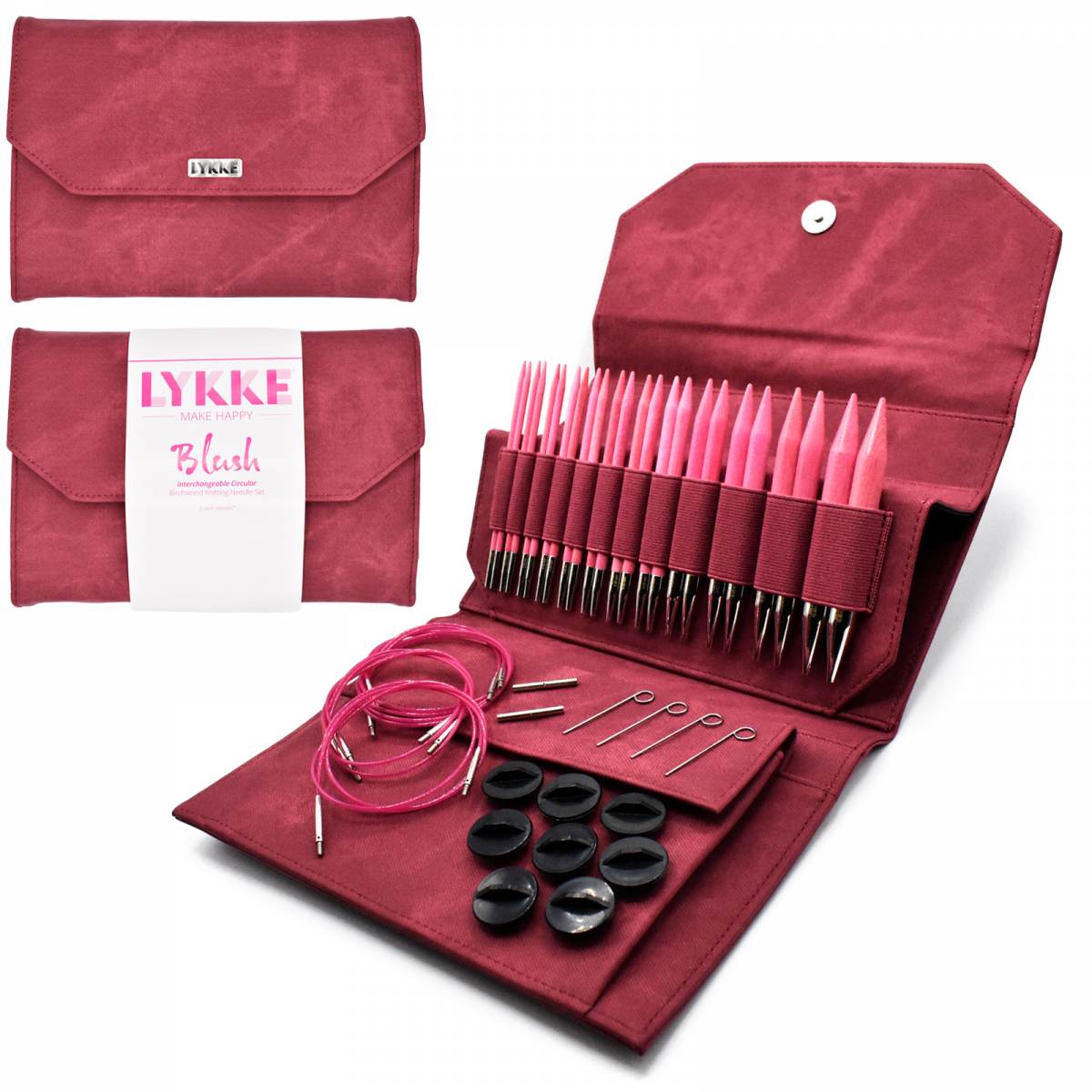 Lykke Rundstricknadel Set - Blush 5