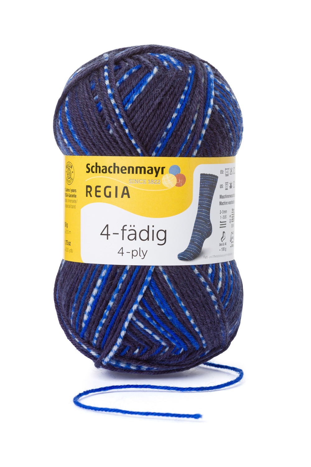 SMC Regia 4-fädig Color 50g