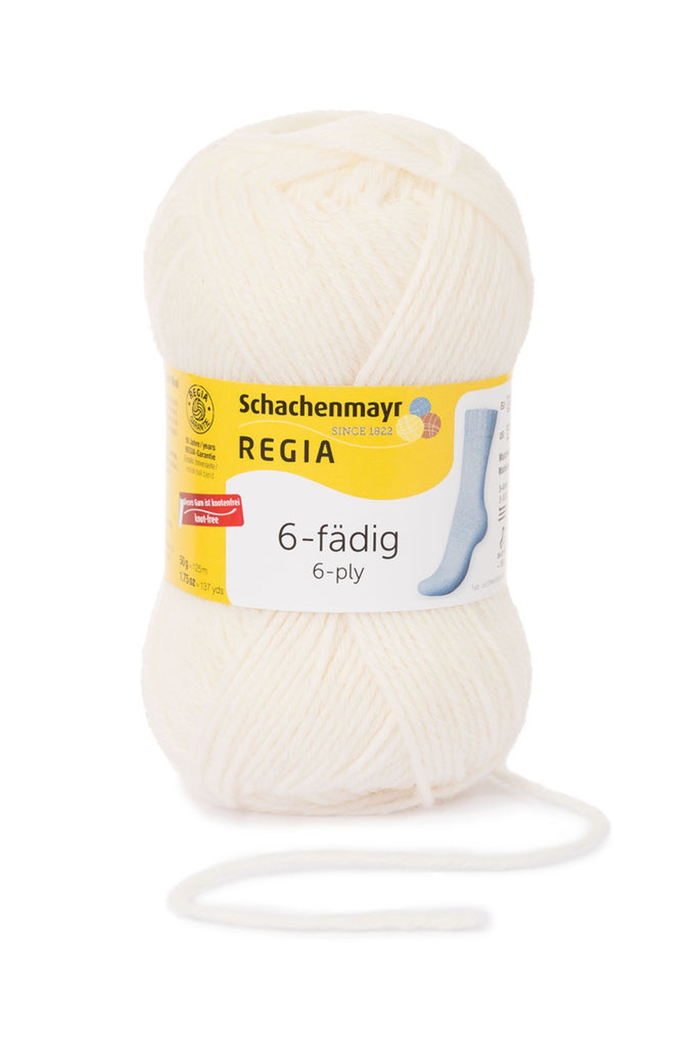 SMC Regia 6-fädig Uni 50g