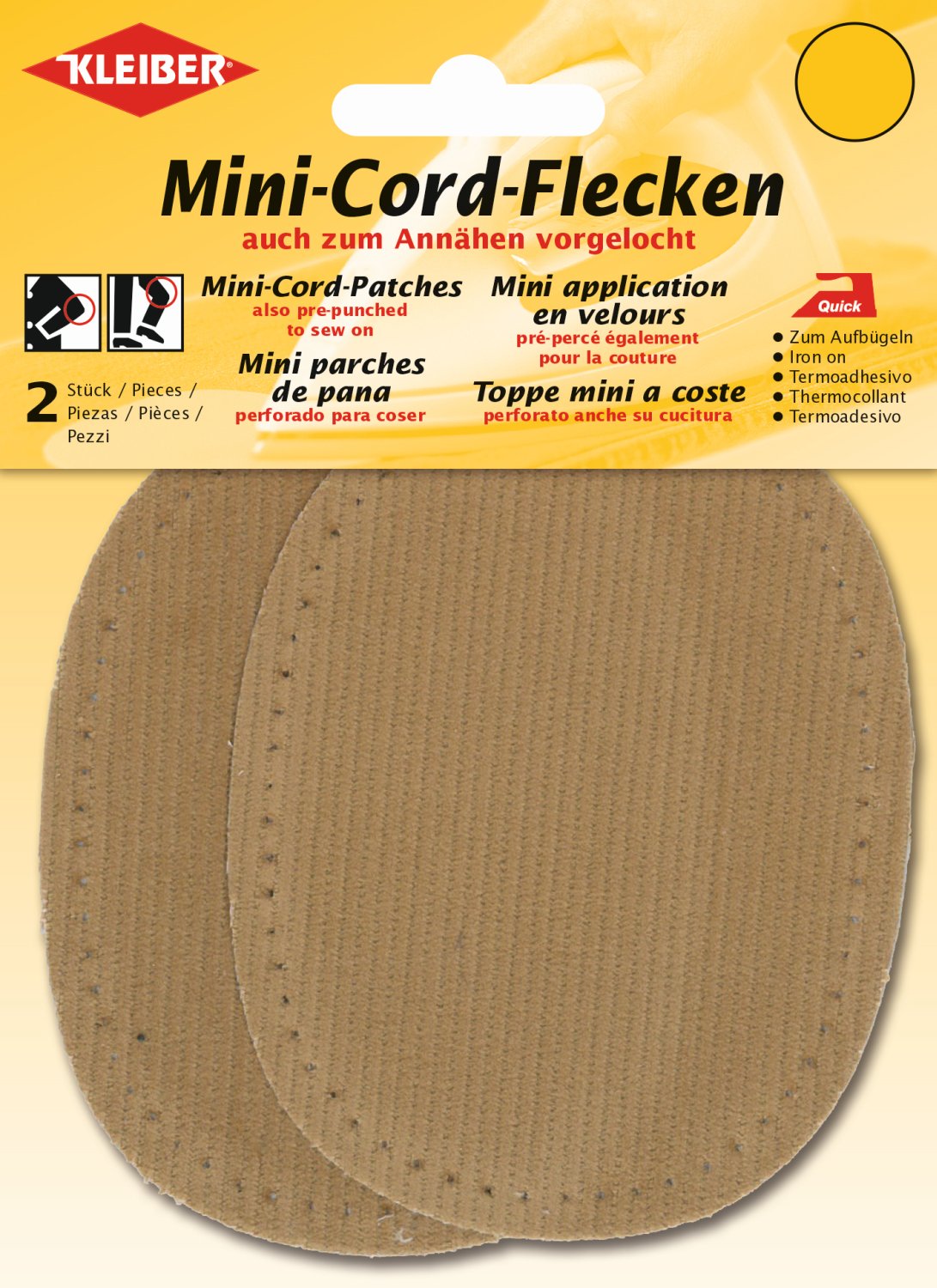 KLEIBER Mini-Cord-Flecken