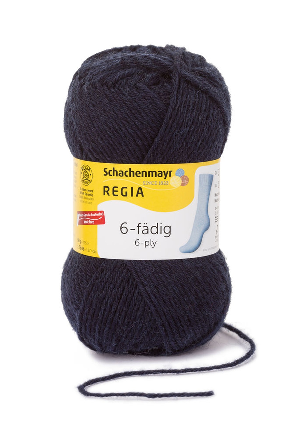 SMC Regia 6-fädig Uni 50g